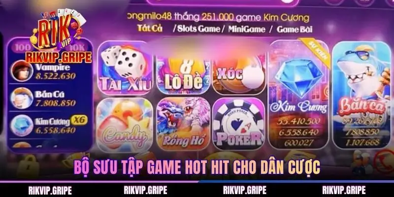 Bộ sưu tập game hot hit cho dân cược